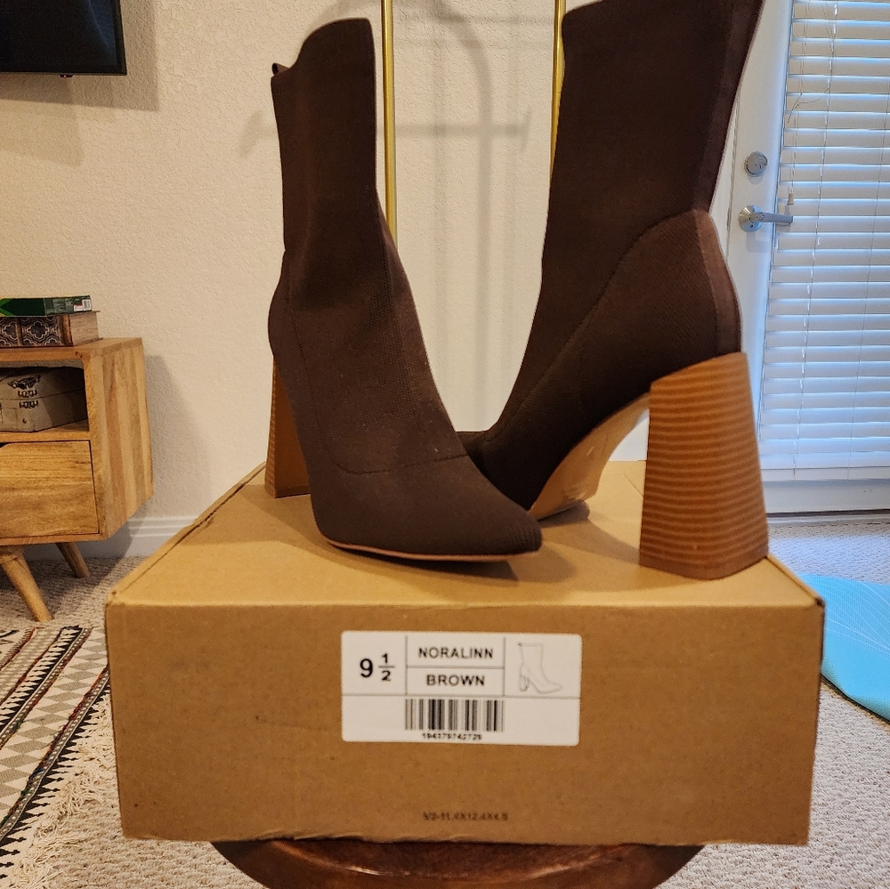 Brown boots